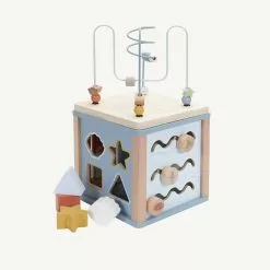 Little Dutch - Wooden Activity Cube Ocean Activity Toys