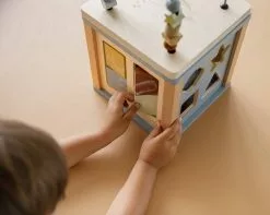 Little Dutch - Wooden Activity Cube Ocean Activity Toys