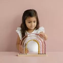 Little Dutch - Rainbow Abacus In Pink