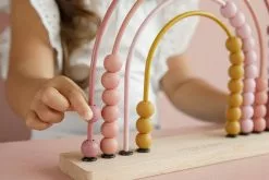 Little Dutch - Rainbow Abacus In Pink