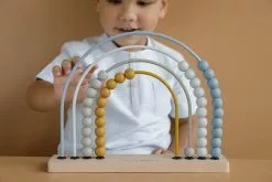 Sale Little Dutch - Rainbow Abacus In Blue
