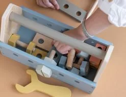 Little Dutch - Wooden Toolbox Pretend Play