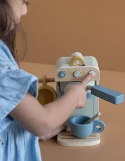 Little Dutch - Wooden Coffee Machine Pretend Play