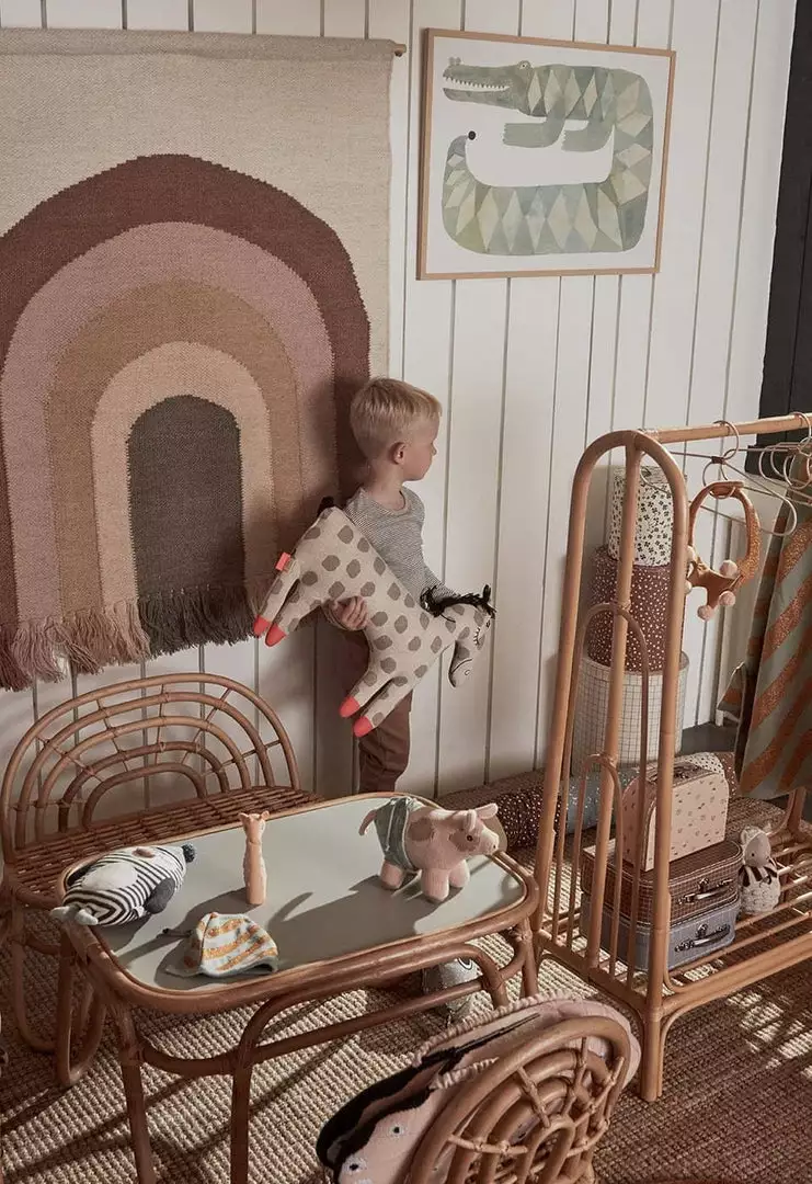 OYOY - Follow The Rainbow Wall Rug Choko 4 OYOY - Follow The Rainbow Wall Rug Choko