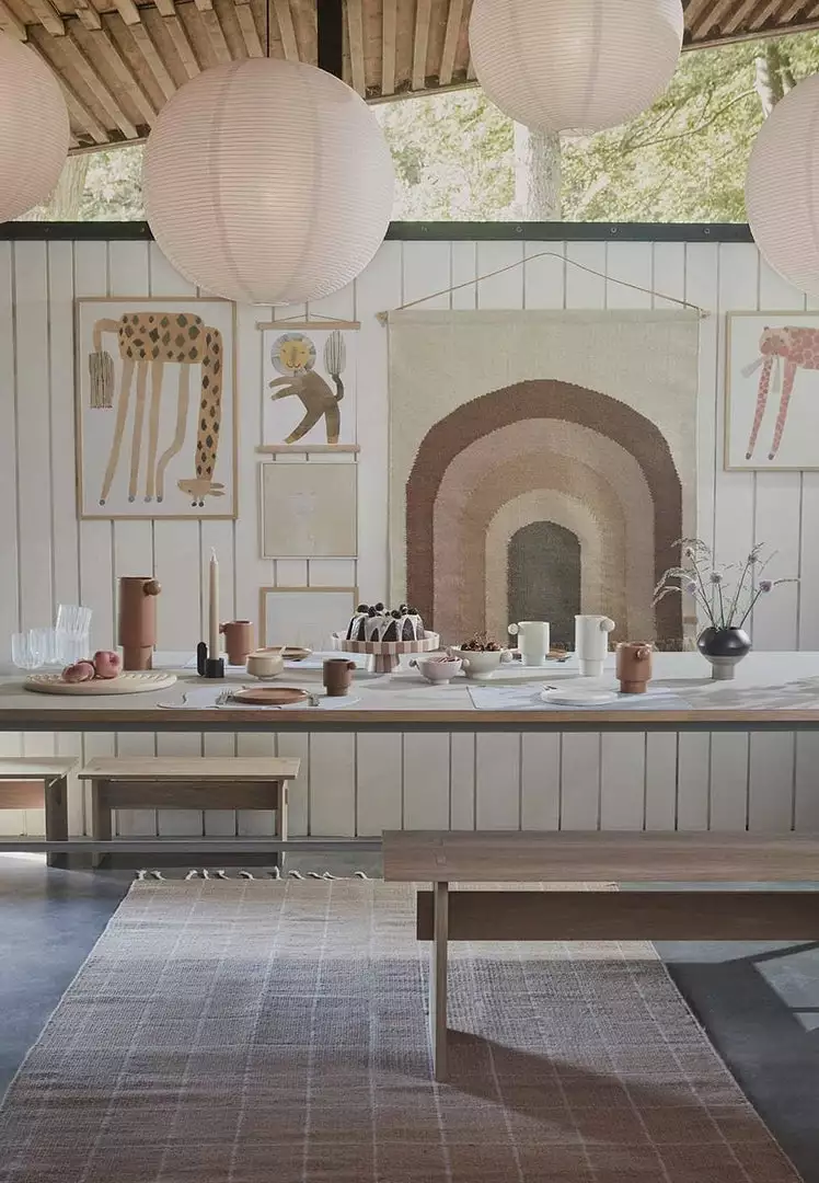 OYOY - Follow The Rainbow Wall Rug Choko 5 OYOY - Follow The Rainbow Wall Rug Choko