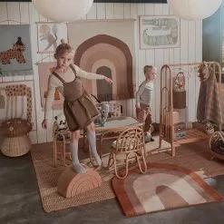 OYOY - Leopard Wallhanger Dust Blue