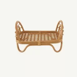OYOY - Rainbow Rattan Dolls Bed