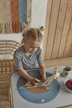 OYOY - Rainbow Rattan Mini Table Furniture & Storage