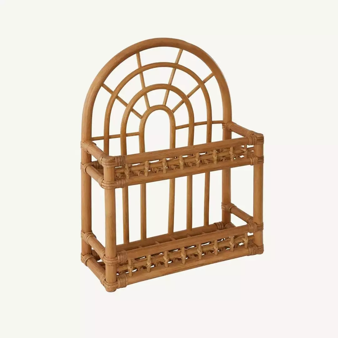 Furniture & Storage OYOY - Rainbow Rattan Shelf 4 Furniture & Storage OYOY - Rainbow Rattan Shelf
