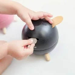 Sale Plan Toys - Piggy Bank In Black