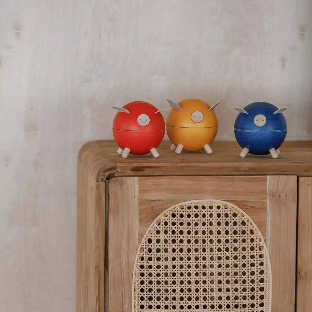 Plan Toys - Piggy Bank In Yellow Quirky Toys 6 Plan Toys - Piggy Bank In Yellow Quirky Toys