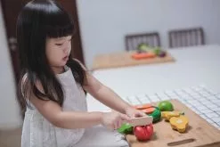 Plan Toys - Wonky Fruit & Vegetables Pretend Play