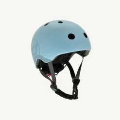 Scoot And Ride Helmet With LED Light S/M - Steel