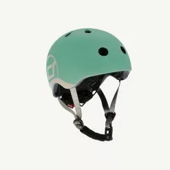 Bikes & Trikes Scoot And Ride Helmet With LED Light XS/S - Forest