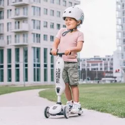 Bikes & Trikes Scoot And Ride Helmet With LED Light XS/S - Ash