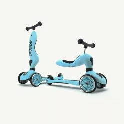 Ride On Toys & Rockers Scoot And Ride 2 In 1 Balance Bike / Scooter - Highwaykick 1 In Blueberry
