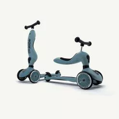 Scoot And Ride 2 In 1 Balance Bike / Scooter - Highwaykick 1 In Steel