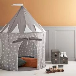 Kids Concept Kid's Concept - Star Grey Play Tent Holiday Shop