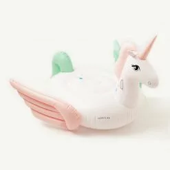 Sunnylife - Luxe Ride-On Unicorn Pool Float Coral Ombre Holiday Shop