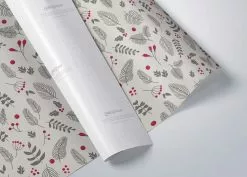 The LittleGreen Wrapping Company Scandi Christmas Recyclable Wrapping Paper & Tags