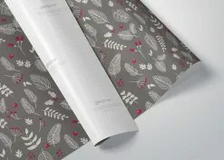 The LittleGreen Wrapping Company Scandi Christmas Recyclable Wrapping Paper & Tags