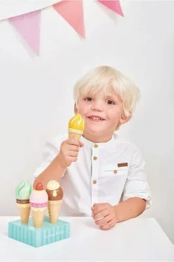 Le Toy Van - Honeybake Wooden Ice Creams Sale