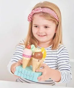Le Toy Van - Honeybake Wooden Ice Creams Sale
