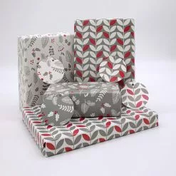 The LittleGreen Wrapping Company Scandi Christmas Recyclable Wrapping Paper & Tags